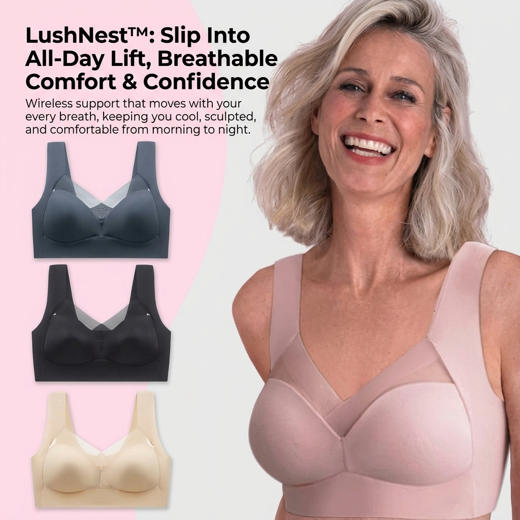 LushNest™ — Slip Into All-Day Lift, Breathable Comfort, and Confidence That Moves With You