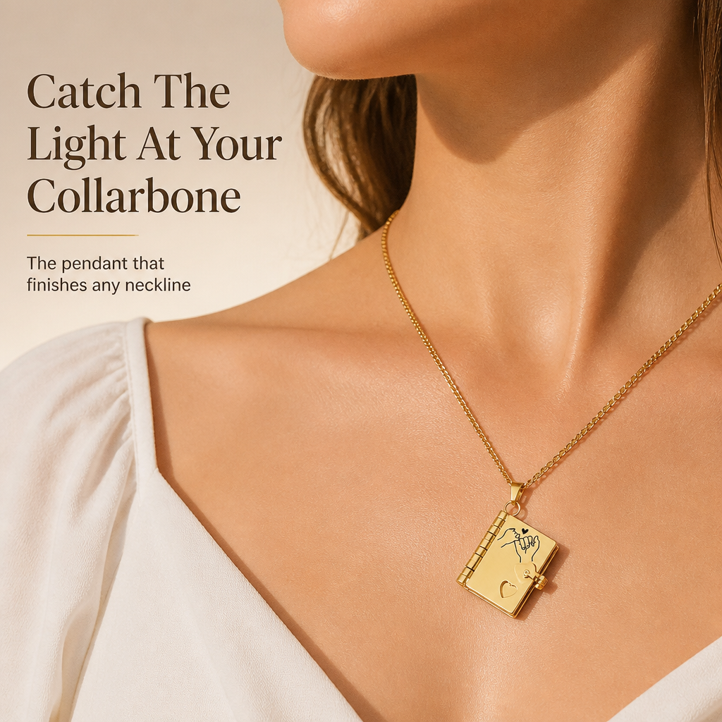 StorySculpt™ Necklace — Carry Her Heart’s Story Wherever She Goes