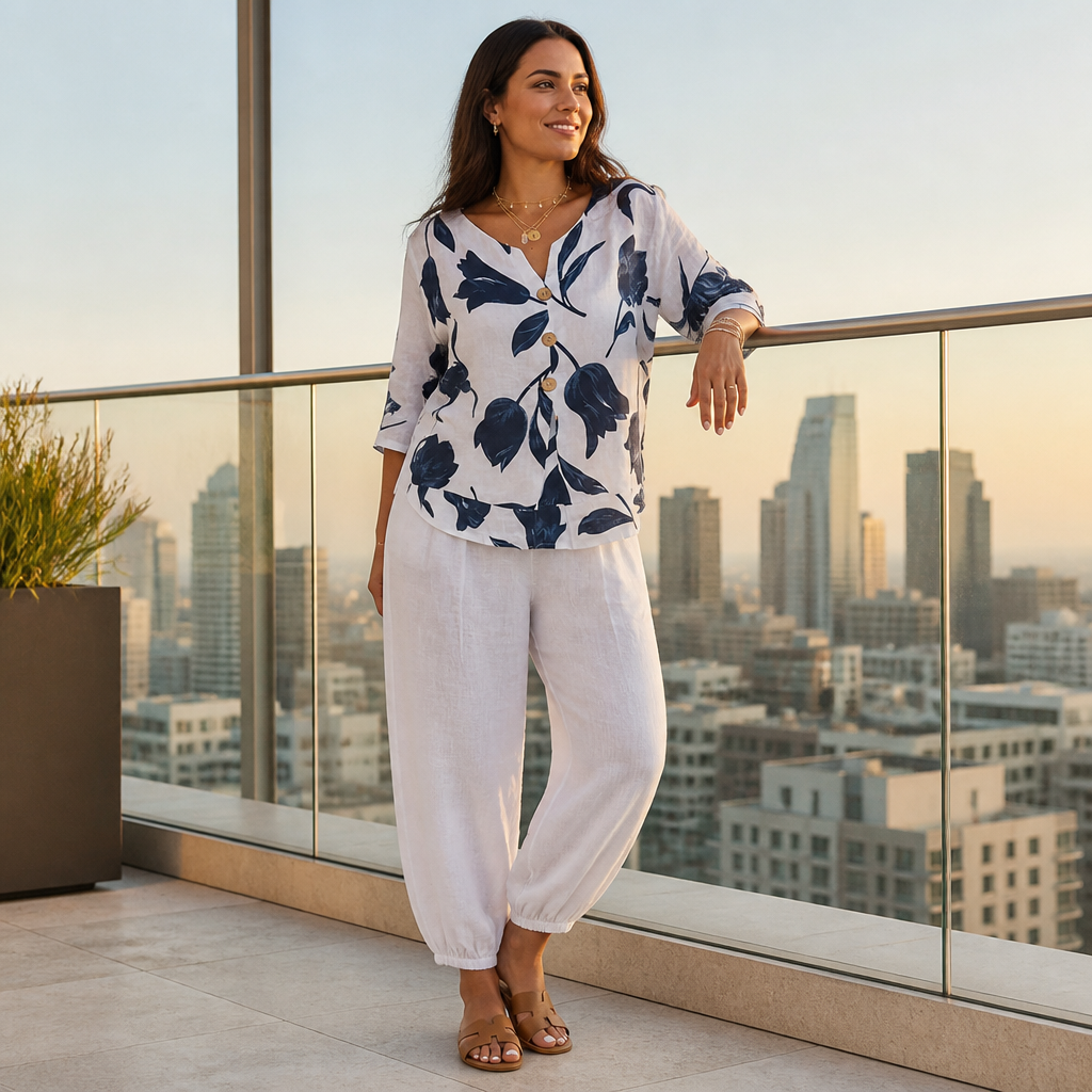 BreezeLuxe™ Tunic — Experience All-Day Cool Comfort That Moves With You