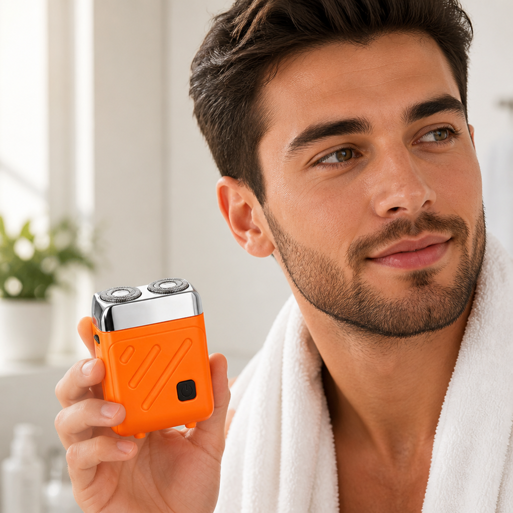 GlideSharp™ Mini Shaver — Cut Shave Time in Half and Own Your Sharpest Look Instantly