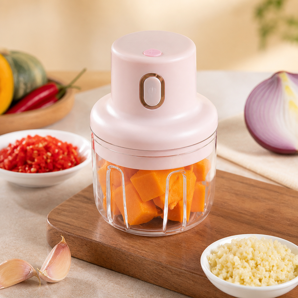 GlideChop™ Mini — Crush Meal Prep Hassles and Reclaim Your Time Instantly