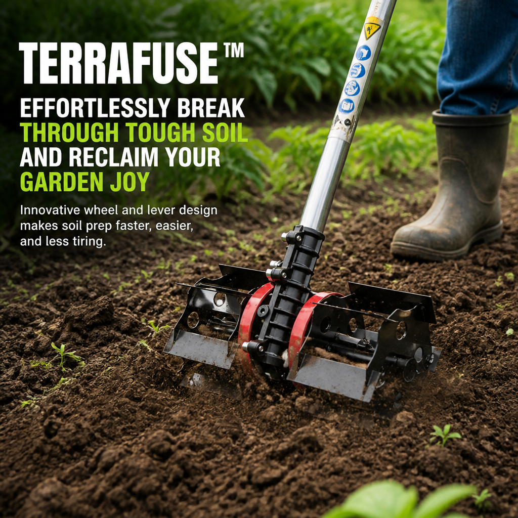 TerraFuse™ — Break Through Rock-Hard Soil in One Pass and Save Your Back