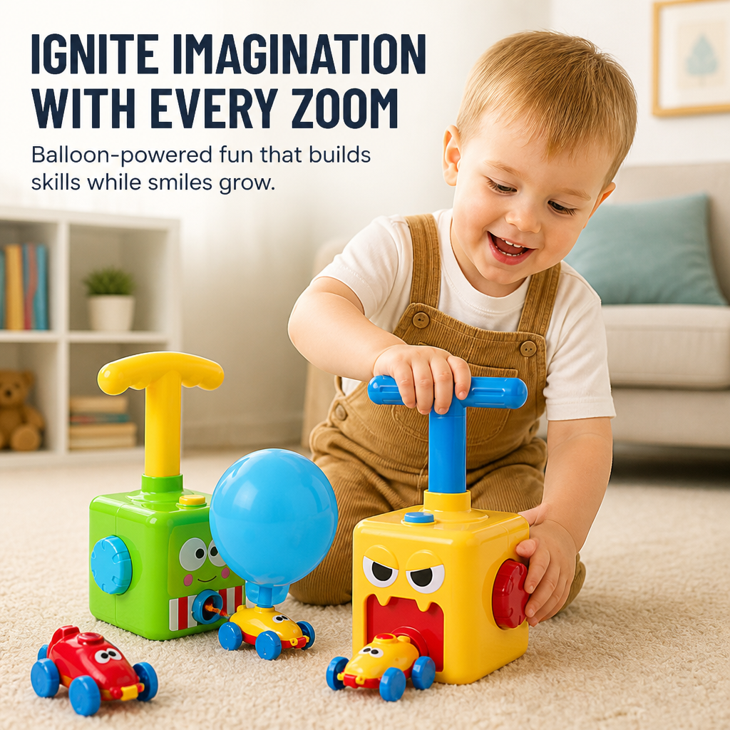 TurboPulse™ RocketCar — Ignite Your Child’s Imagination with Every Zoom and Brain-Boosting Burst