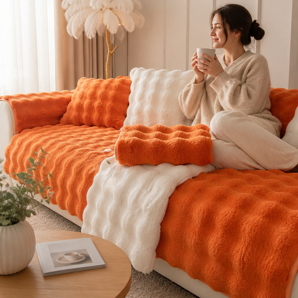 VelvetNest™ — Sink Into All-Day Cozy Warmth and Unbreakable Furniture Protection