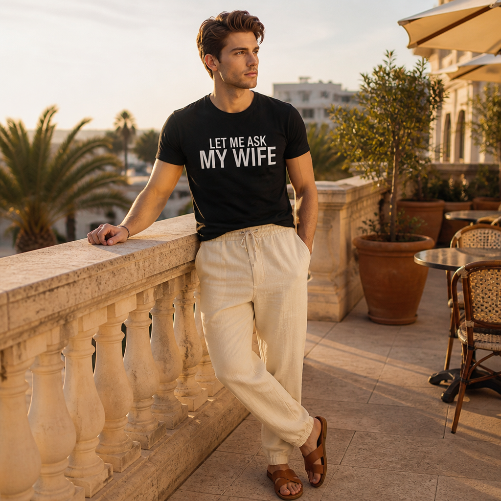 LaughLine™ Tee — Ignite Instant Smiles and Own Every Room with Effortless Cool