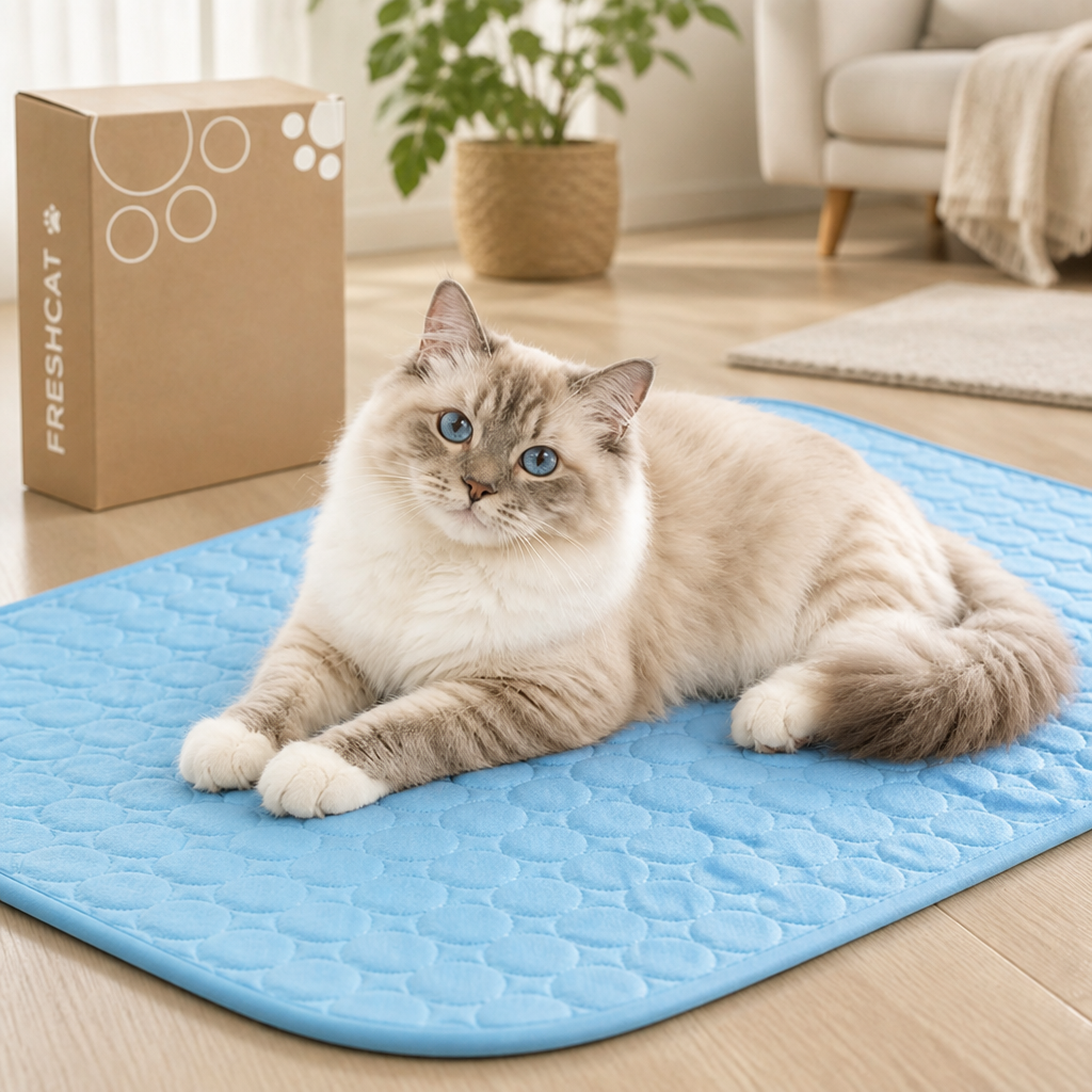 ChillPaw™ — Turn Up the Cool and Watch Your Cat Melt Into Pure Relaxation