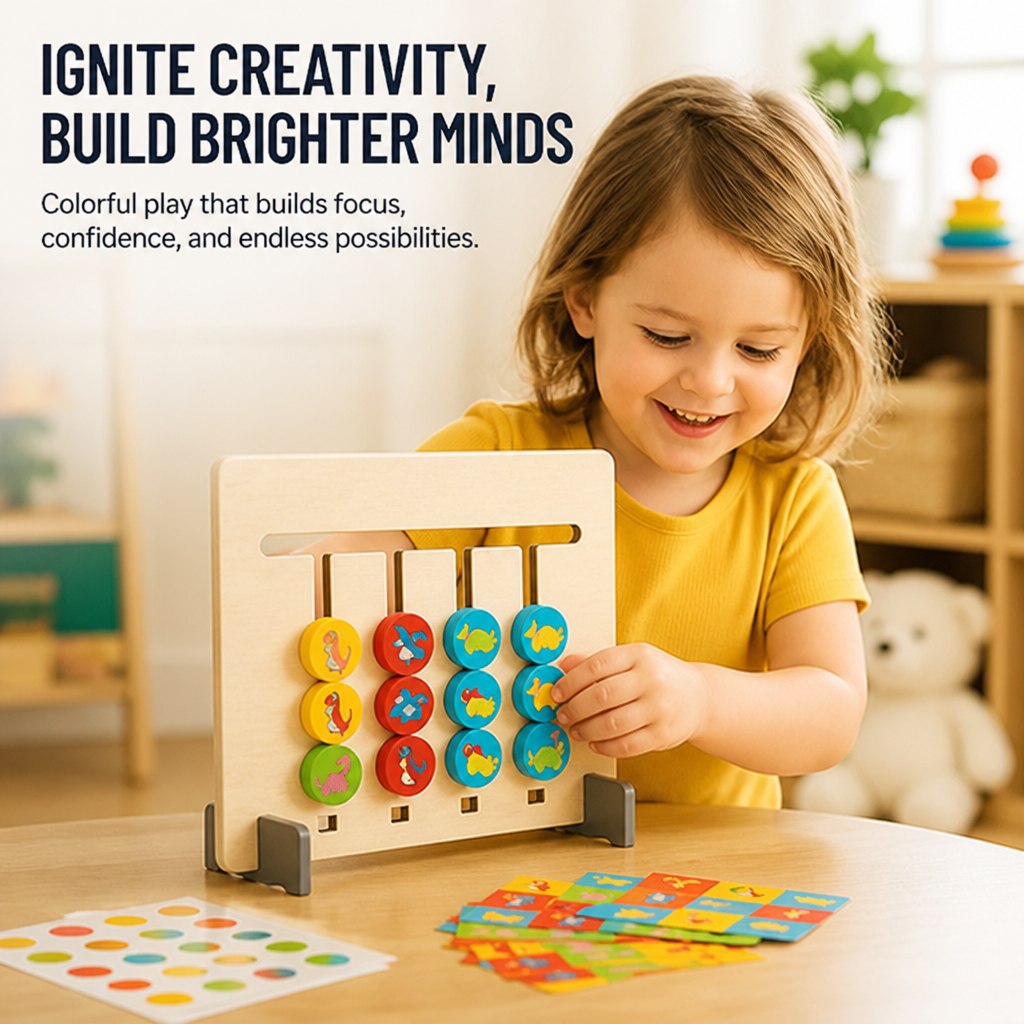 ColorCraft™ — Ignite Your Child’s Imagination and Boost Brainpower with Every Playful Challenge