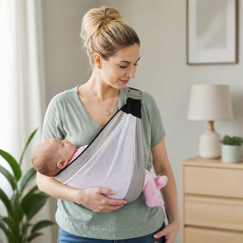 LumaNest™ Sling — Carry Longer, Feel Lighter, Bond Deeper
