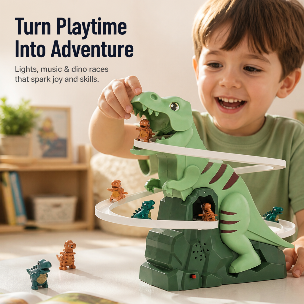 JurassiJoy™ — Ignite Their Imagination with Dino-Powered Play That Builds Skills and Confidence