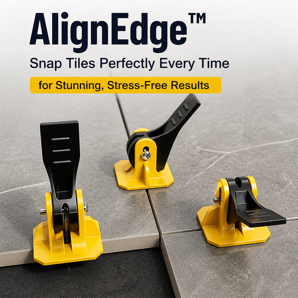 AlignEdge™ — Snap Tiles Perfectly Every Time for Stunning, Stress-Free Results