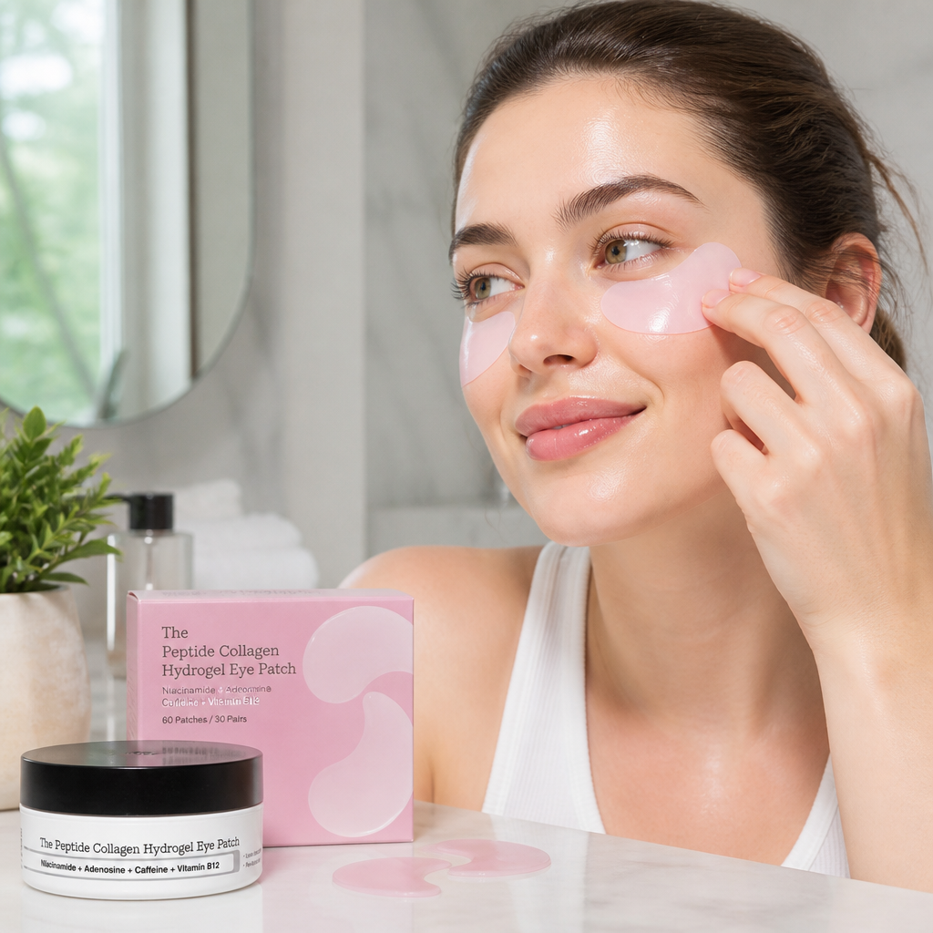 LumiAura™ Peptide Eye Patches — Instantly Lift, Brighten, and Recharge Tired Eyes