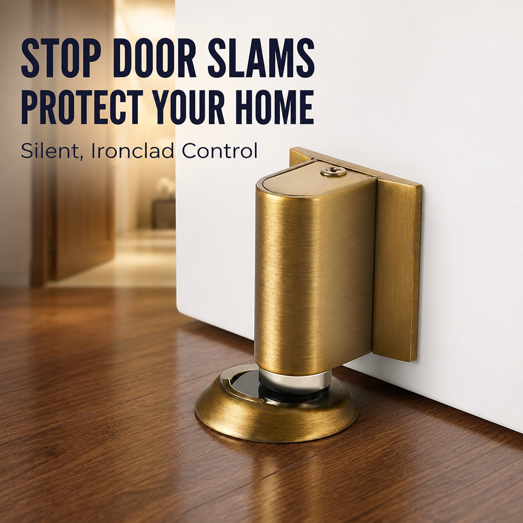 MagnaHold™ — Stop Door Slams and Protect Your Home with Silent, Ironclad Control
