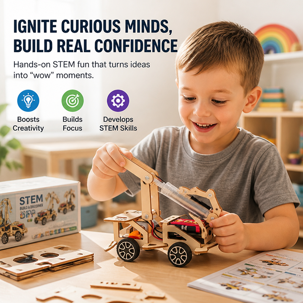 ProdigyBuild™ — Ignite Wonder and Confidence with Every Hands-On STEM Adventure