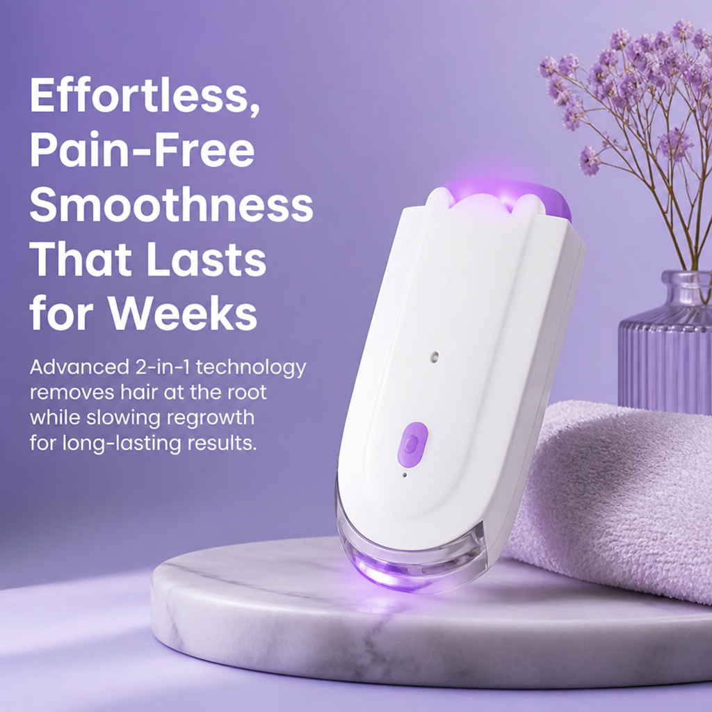 VelvaDerm™ — Glide Away Unwanted Hair and Stay Smooth for Weeks, No Sting