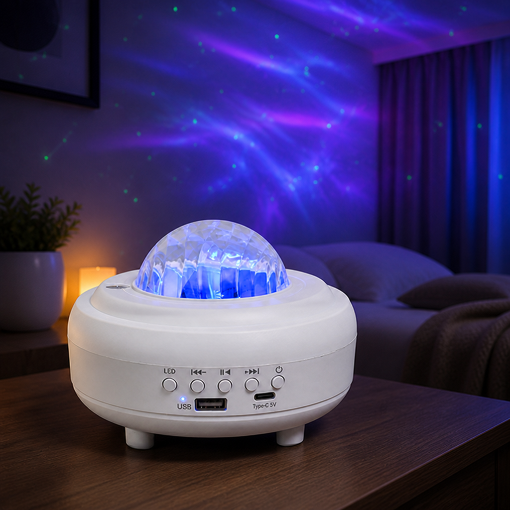LumaNova™ — Ignite Your Space with Breathtaking Cosmic Calm and Music-Fueled Magic