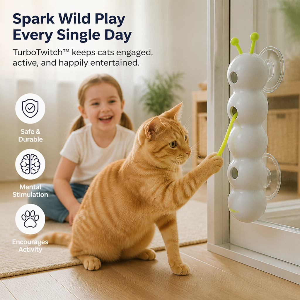 TurboTwitch™ — Unleash Your Cat’s Wild Instincts for Endless Joy and Energy