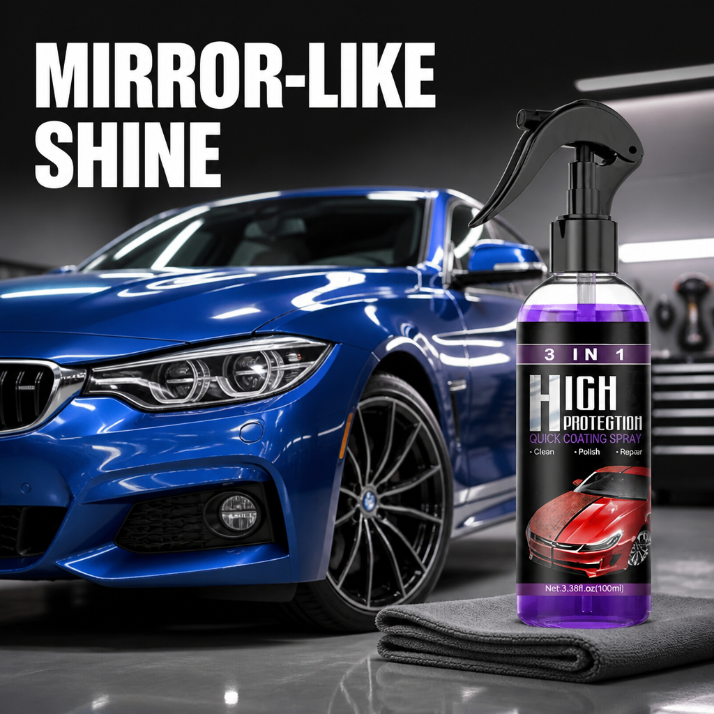 LustreGuard™ — Instantly Restore and Shield Your Ride with Mirror-Like Brilliance