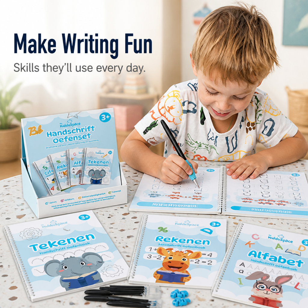 ScribbleJoy™ — Turn Early Writing Struggles into Confident, Joyful Mastery Every Day