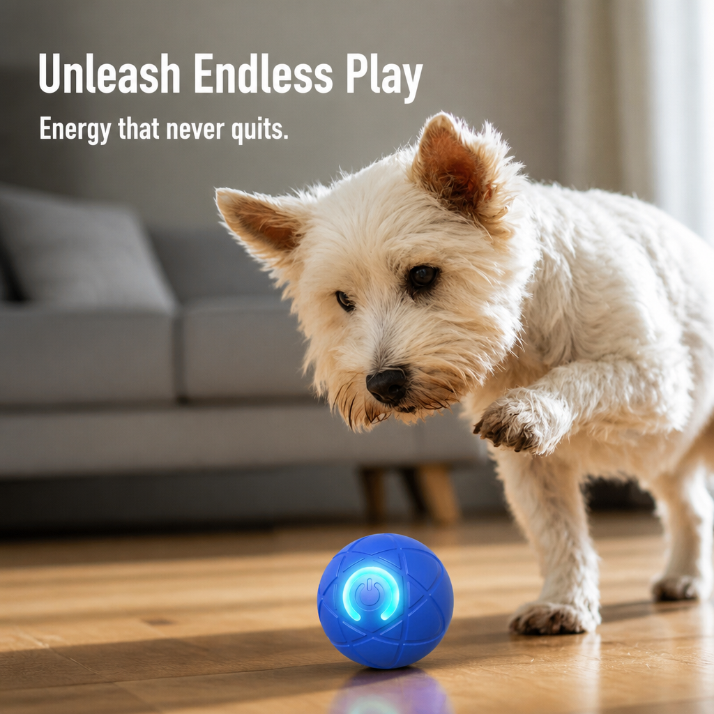 PulsePaw™ MotionBall — Ignite Your Pet’s Wild Energy and Endless Joy