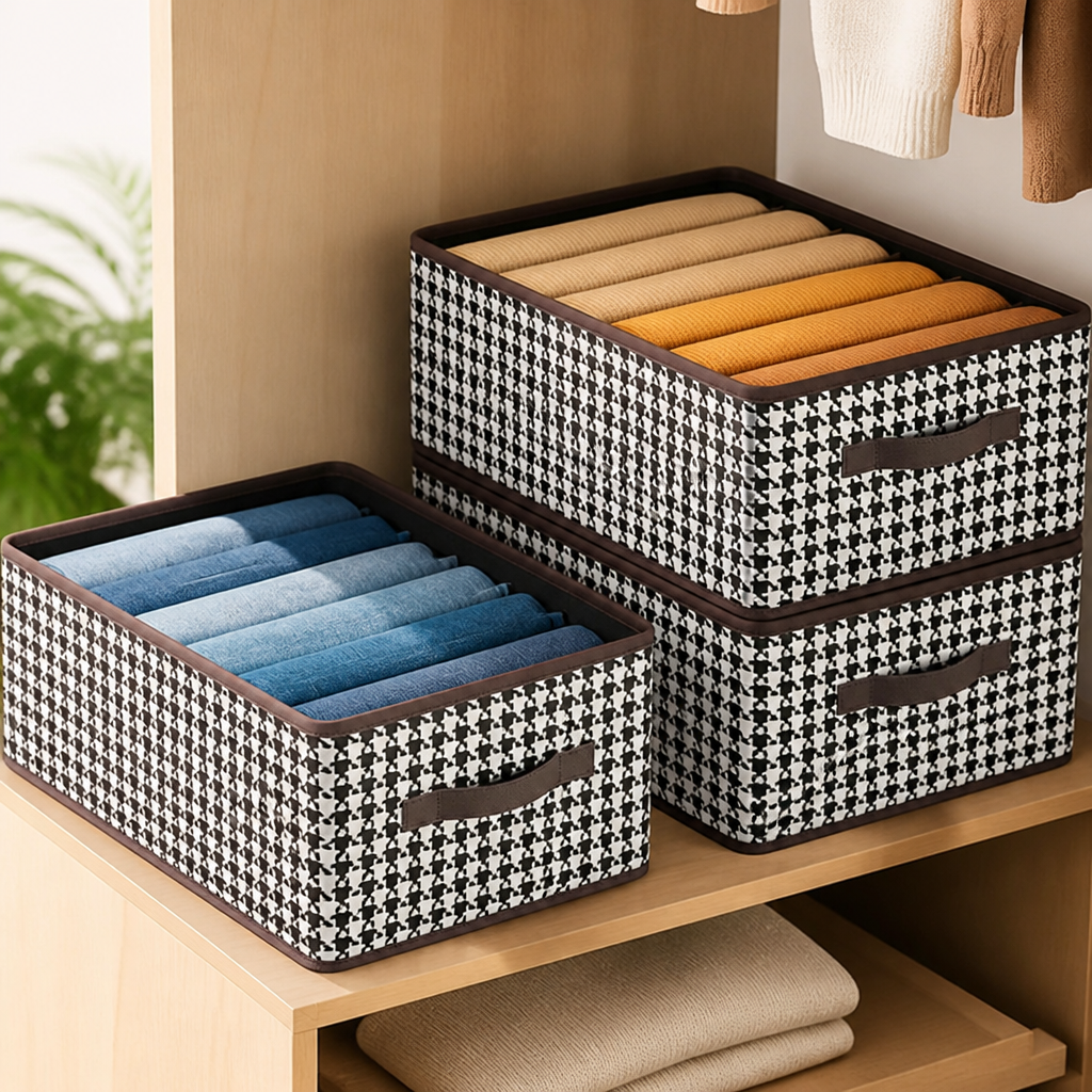 VeerCraft™ Foldable Organizer — Clear the Clutter and Find Your Favorite Jeans Instantly