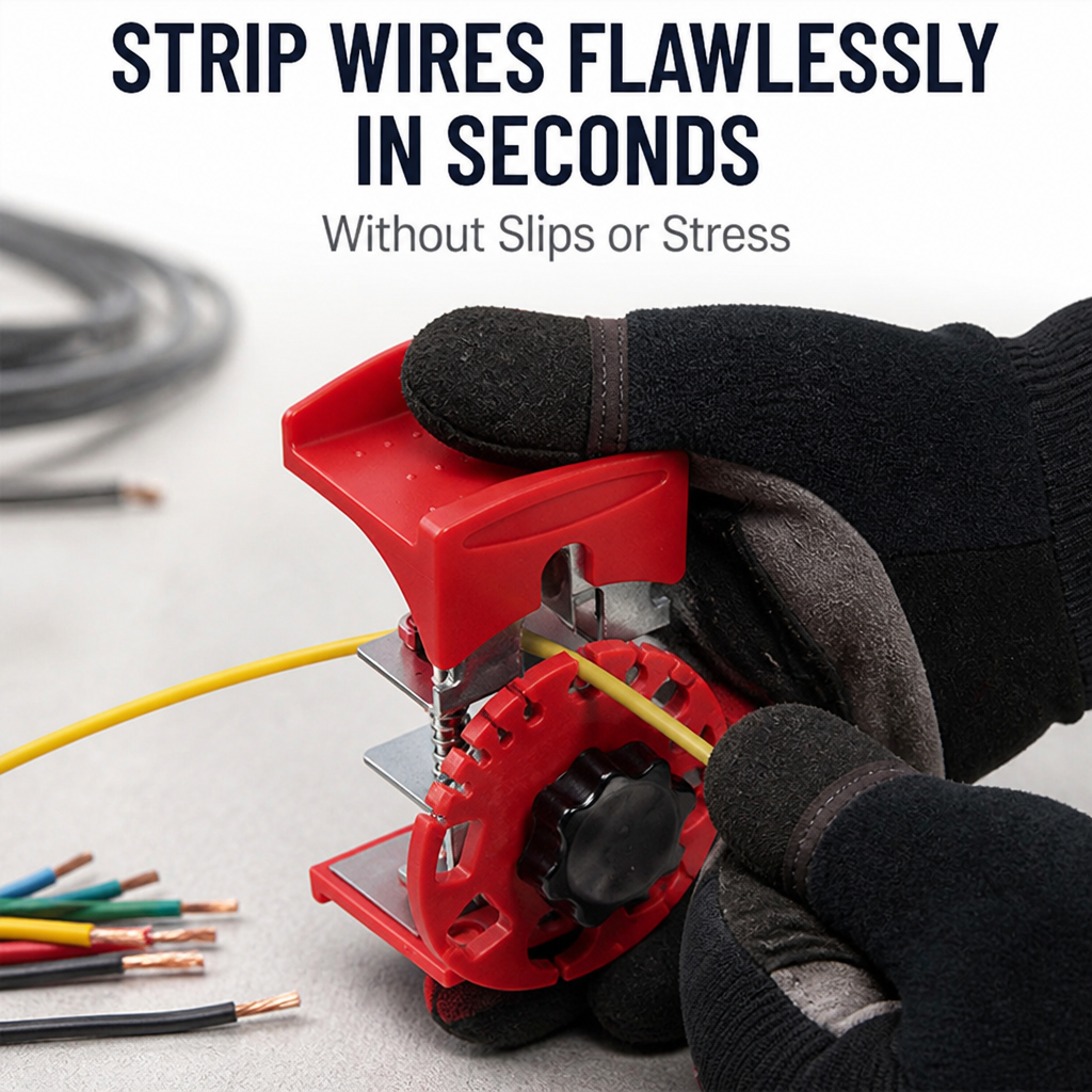 FuseStrip™ — Strip Wires Flawlessly in Seconds Without Slips or Stress