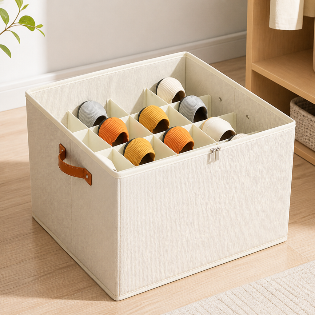 SlipNest™ Fabric Shoe Organizer — Transform Clutter into Calm and Find Every Pair Instantly