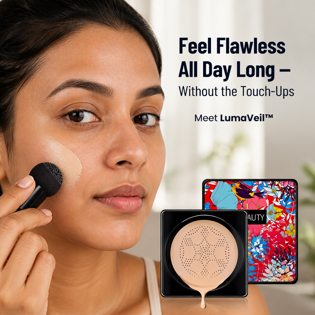 LumaVeil™ — Radiant, Weightless Coverage That Empowers Your True Glow