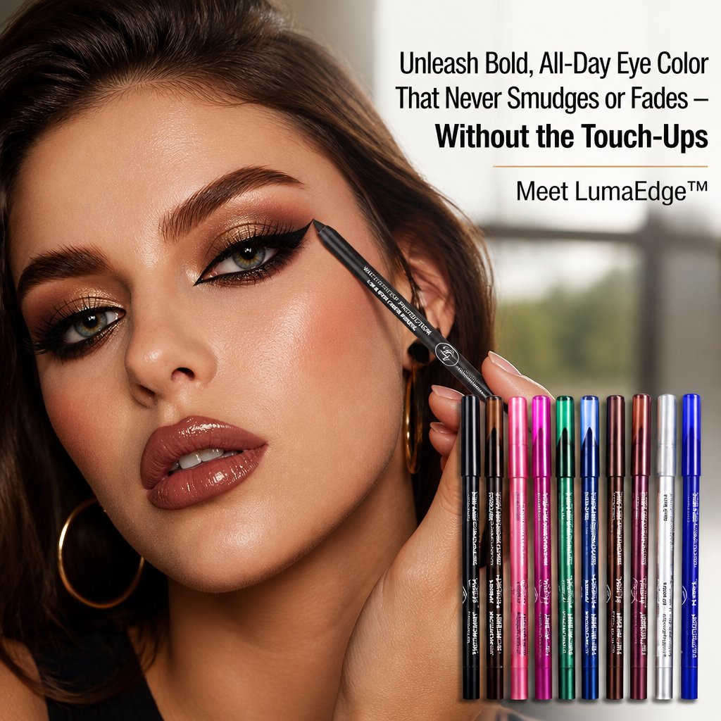 LumaEdge™ — Unleash Bold, All-Day Eye Color That Never Smudges or Fades