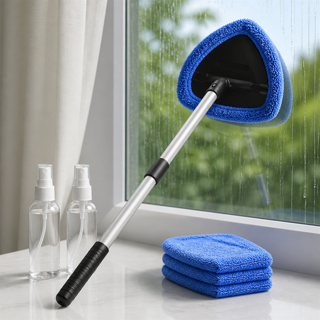 PanoramaShine™ — Reach Every Corner for Crystal-Clear, Scratch-Free Sparkle