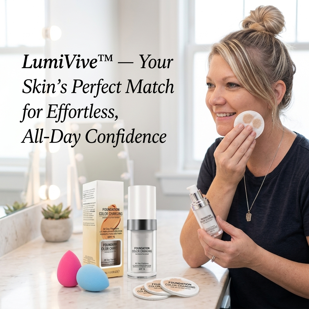 LumiVive™ — Your Skin’s Perfect Match for Effortless, All-Day Confidence
