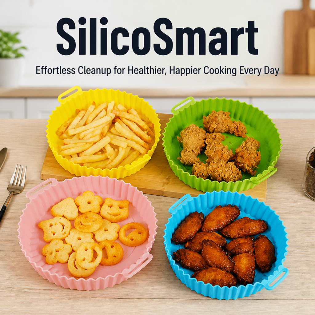 SilicoSmart™ — Effortless Cleanup for Healthier, Happier Cooking Every Day