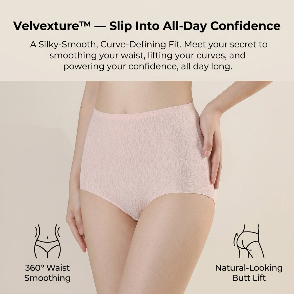 Velvexture™ — Slip Into All-Day Confidence with a Silky-Smooth, Curve-Defining Fit