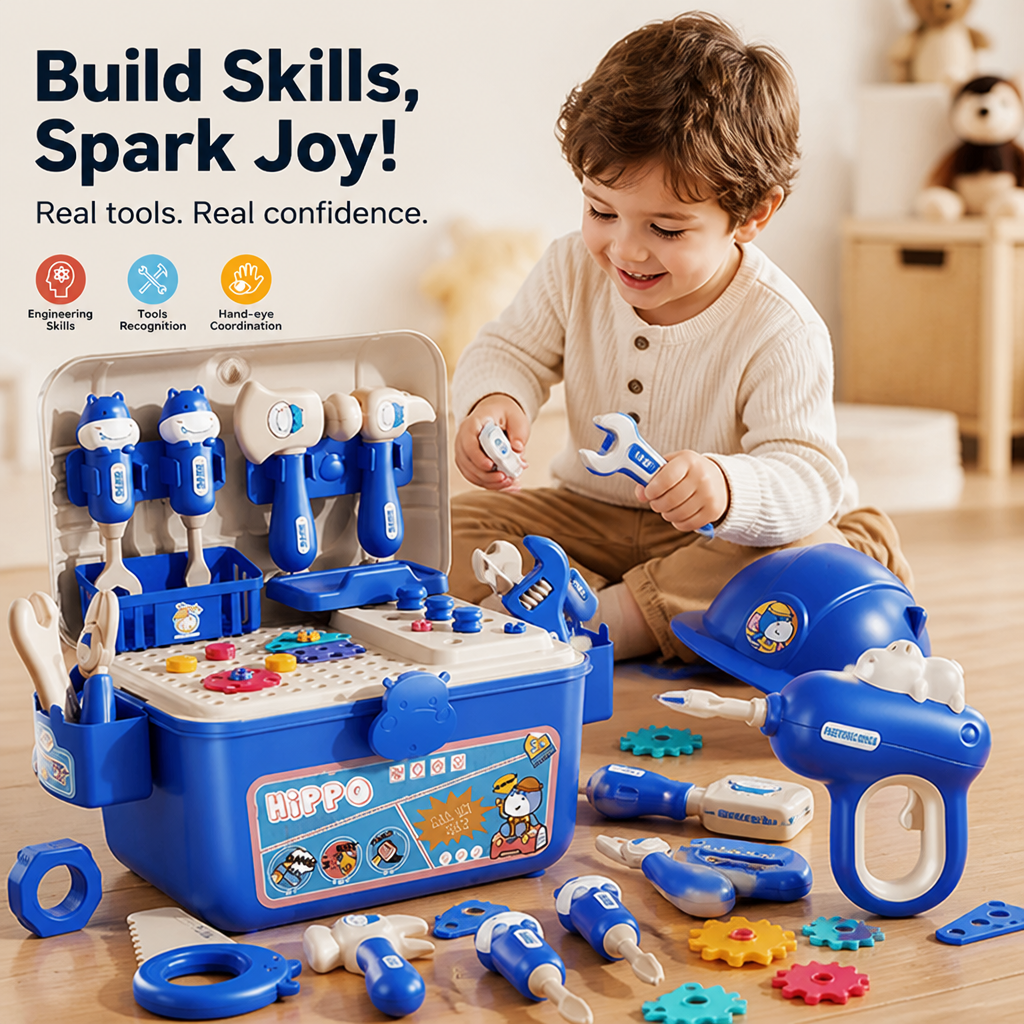 SparkForge™ — Ignite Your Child’s Confidence and Endless Creativity with Real Tools