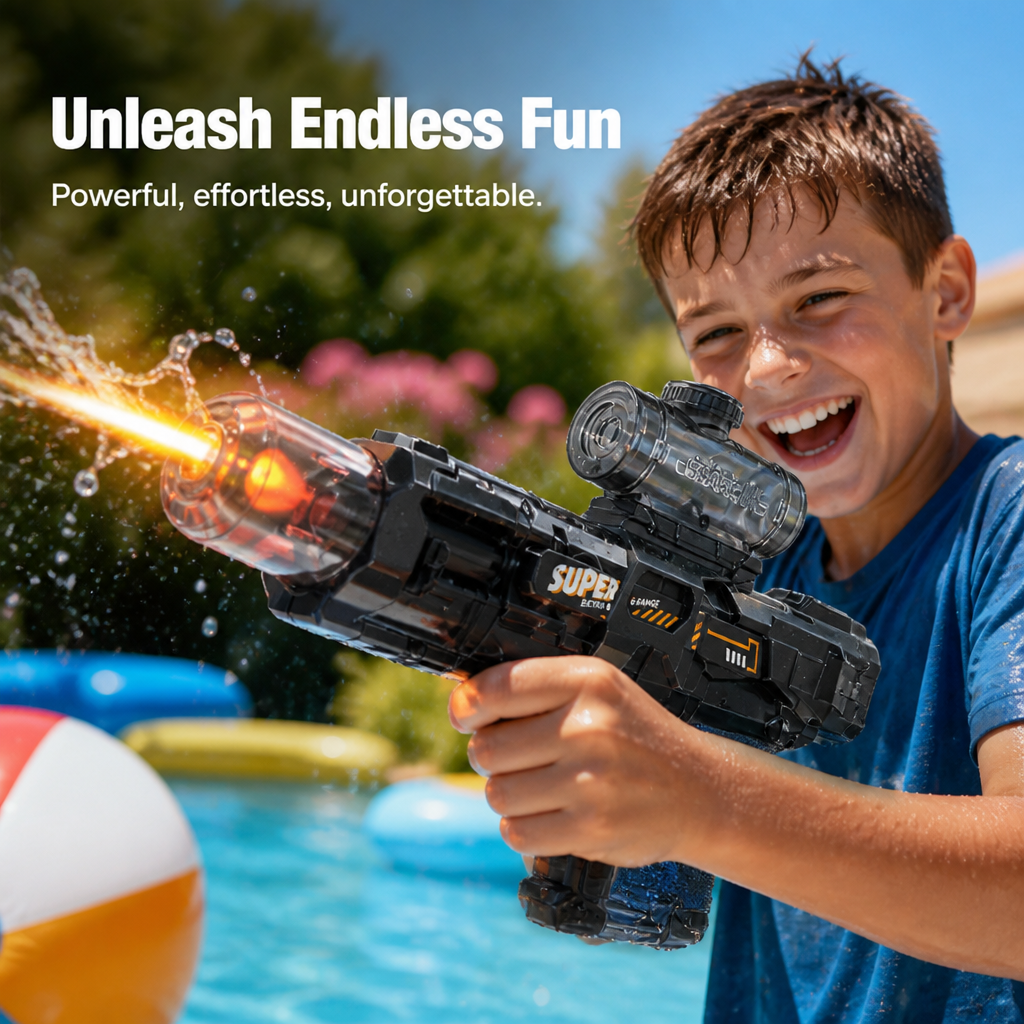 HyperSoak™ — Dominate Every Splash with Effortless, Nonstop Power