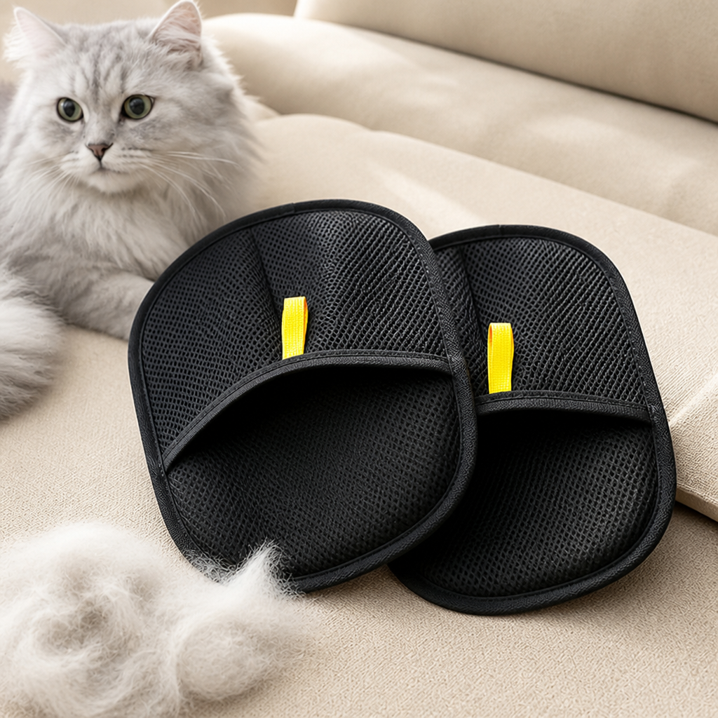 FurTamer™ HairGloves — Effortless Pet Hair Control for a Peaceful, Allergy-Free Home