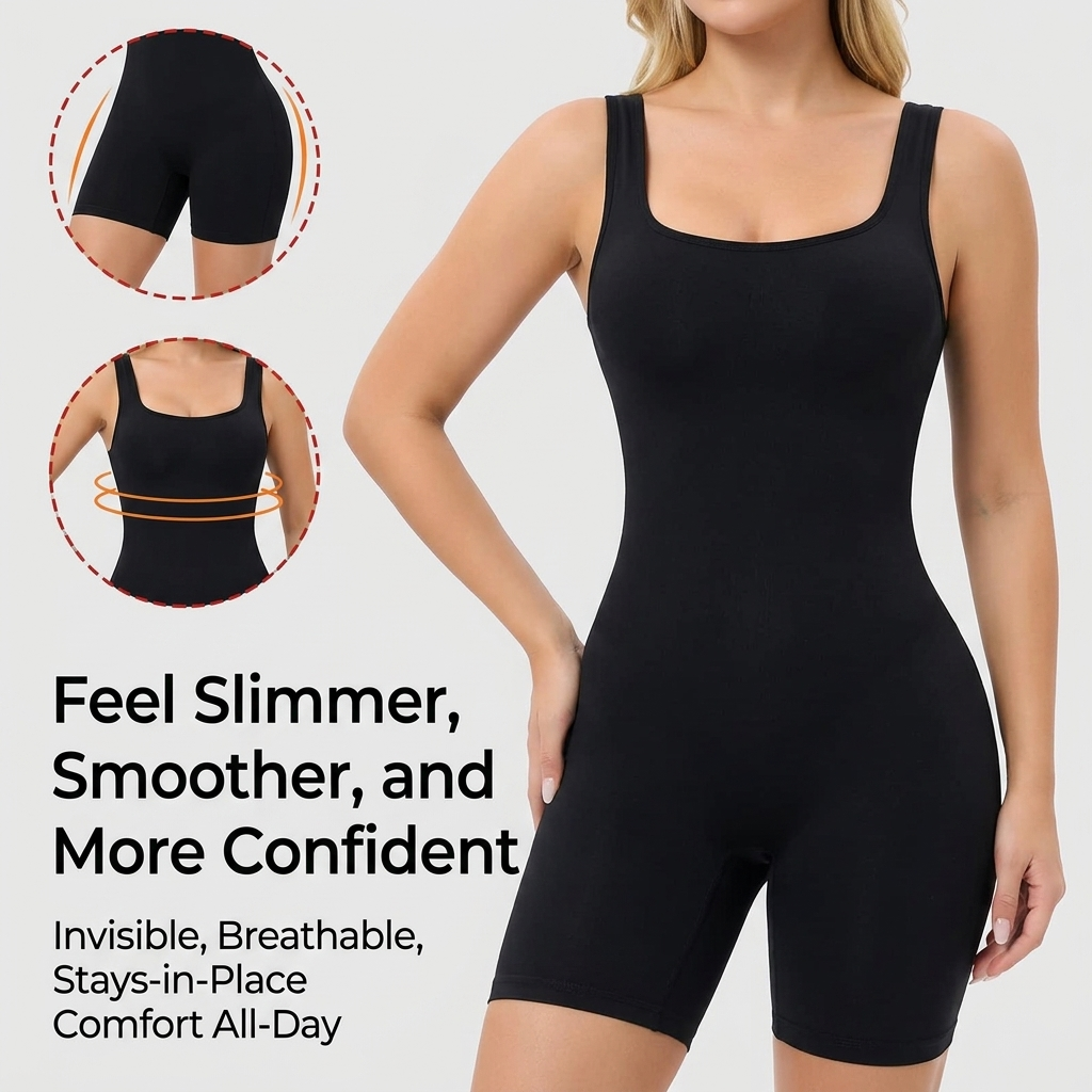 SculptEase™ — Feel Confidently Sleek with All-Day Comfort That Moves With You