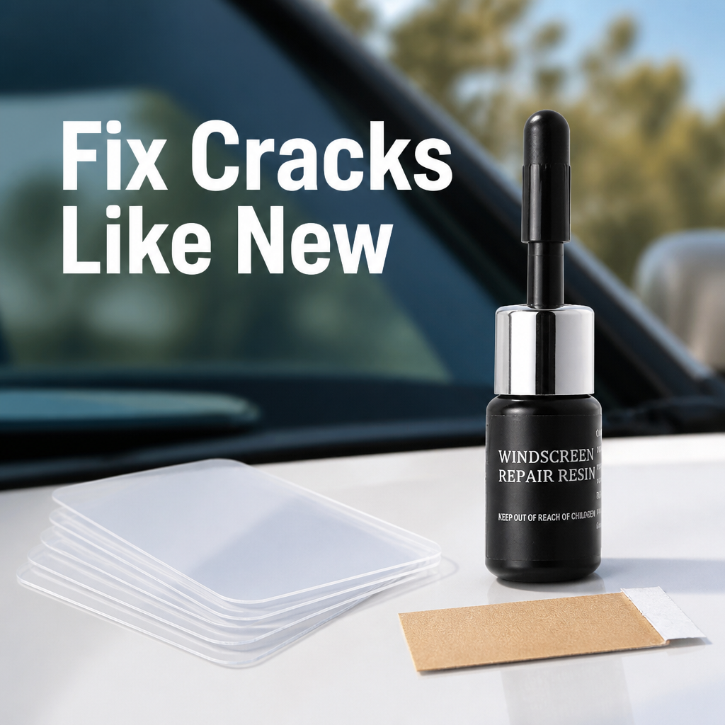 CrystalFlex™ — Transform Cracked Glass Into Flawless, Clear Perfection in Minutes