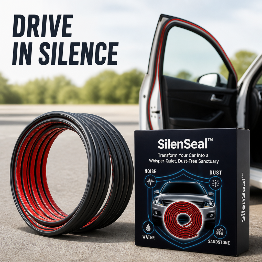 SilenSeal™ — Transform Your Car Into a Whisper-Quiet, Dust-Free Sanctuary