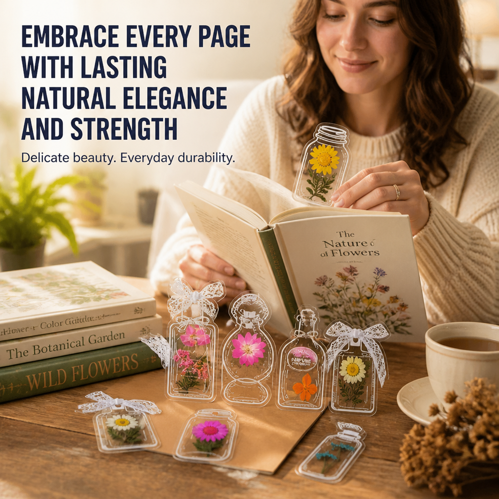 PetalLuxe™ — Embrace Every Page with Lasting Natural Elegance and Strength