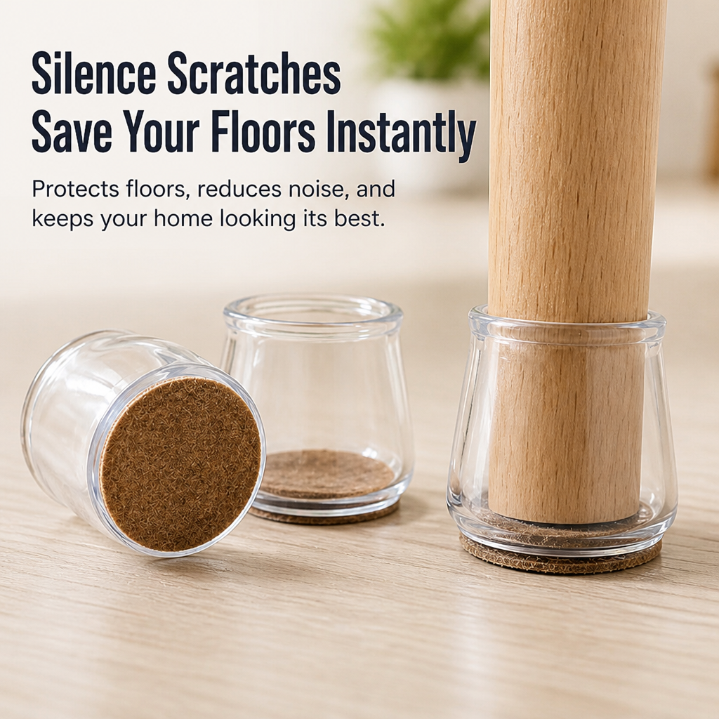 LucentShield™ — Silence Scratches and Save Your Floors Instantly