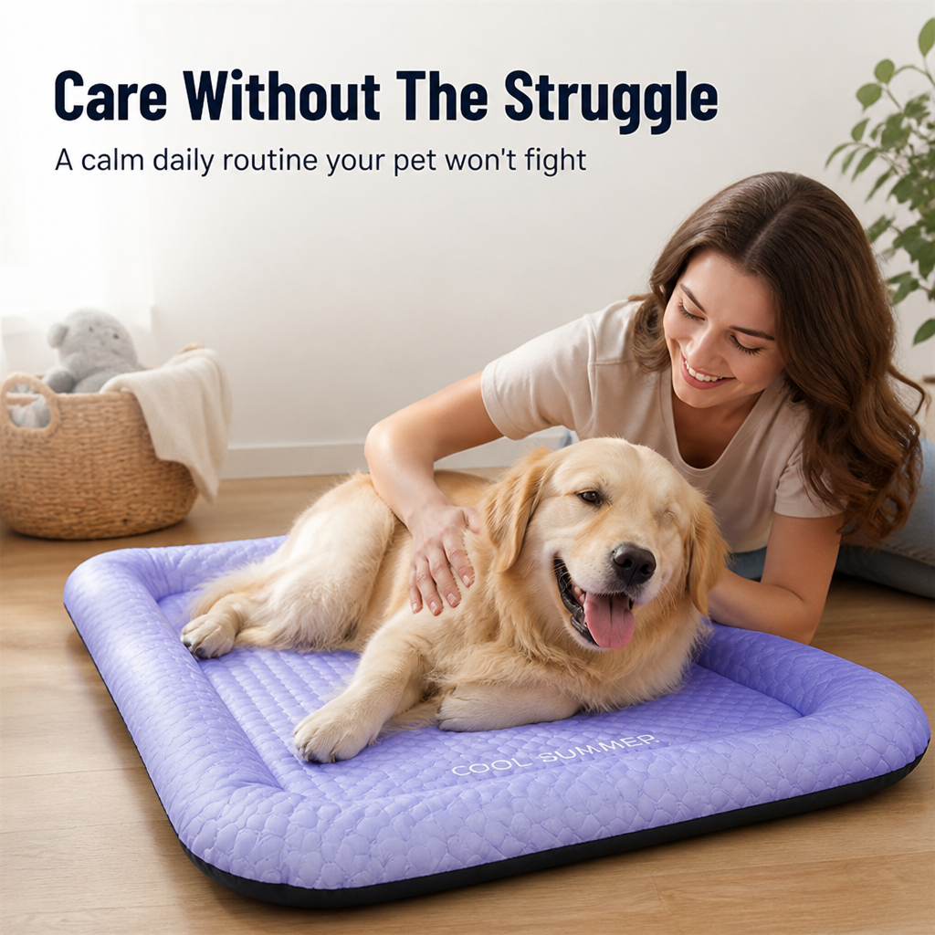 ChillNest™ — Keep Your Pet Instantly Cool, Calm, and Cozy All Day Long