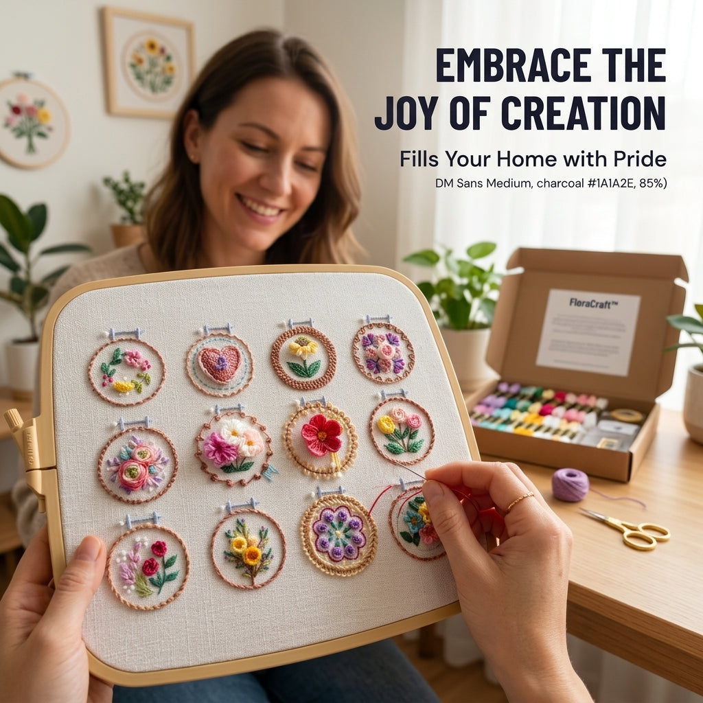 FloraCraft™ — Stitch Gallery-Worthy Florals You Actually Finish, Even as a Total Beginner