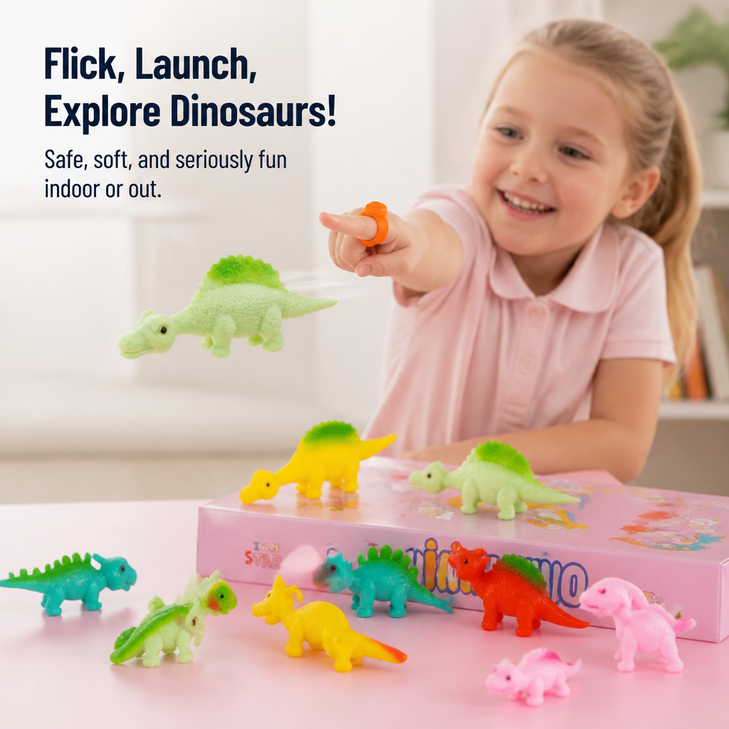 DinoBlast™ — Ignite Your Child’s Imagination with Safe, Epic Dino Adventures