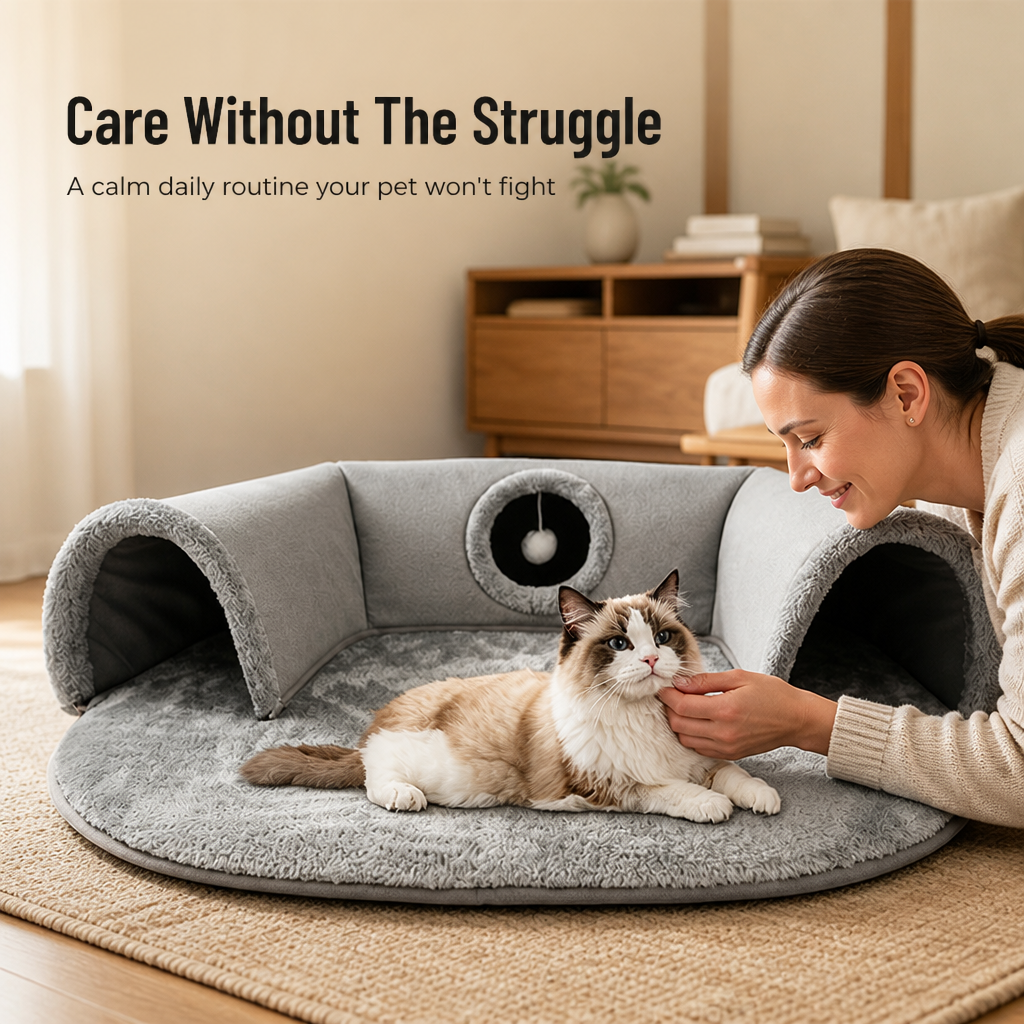 CozyNest™ — Transform Your Cat’s Day with Endless Comfort and Play