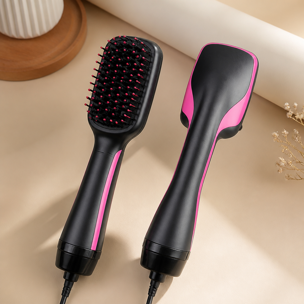 VioraSilk™ 2-in-1 Ionic Comb — Effortless Shine and Silky Smooth Hair Every Day