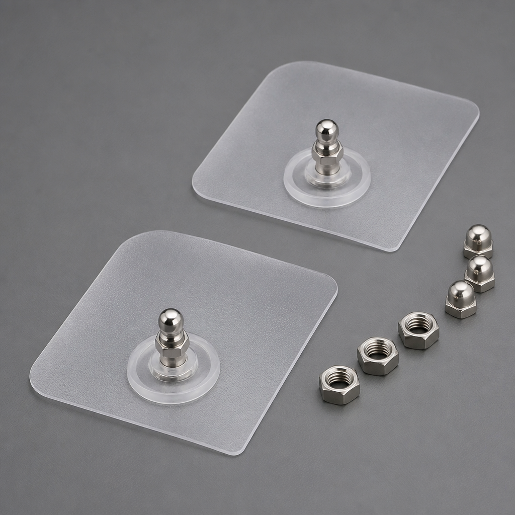 ClearCling™ Invisible Hooks — Instantly Organize Without a Single Wall Mark or Mess