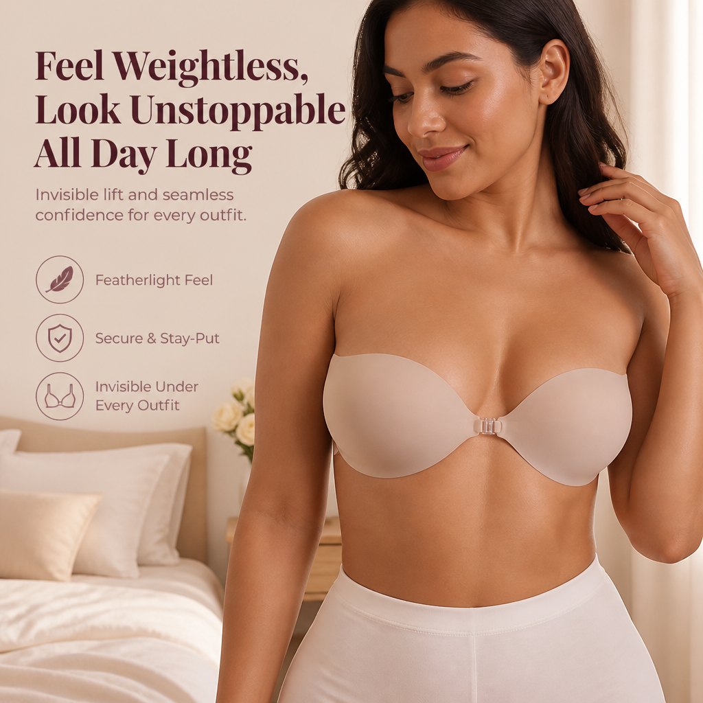 SilkéLux™ Bra — Feel Weightless, Look Unstoppable All Day Long