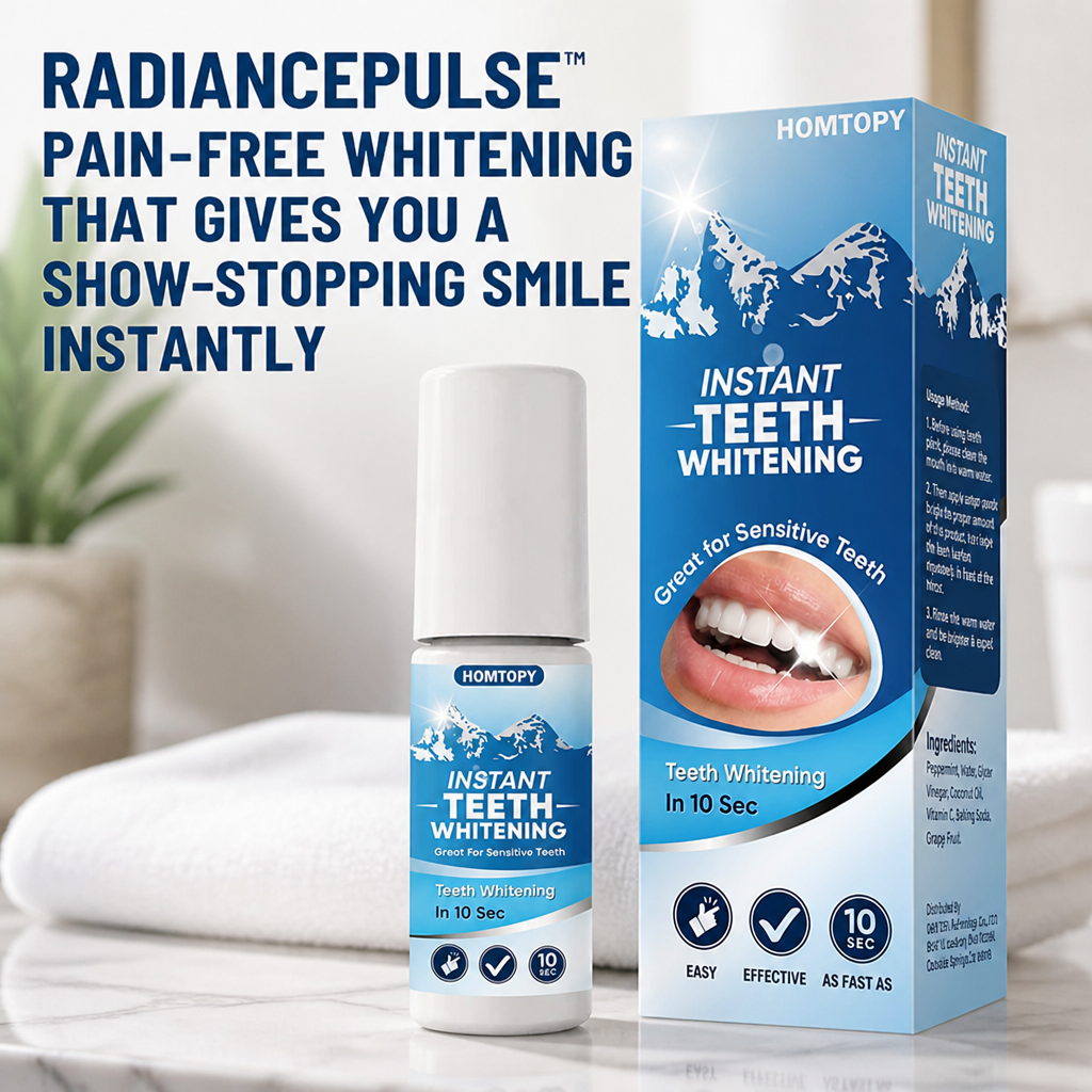 RadiancePulse™ — Pain-Free Whitening That Gives You a Show-Stopping Smile Instantly