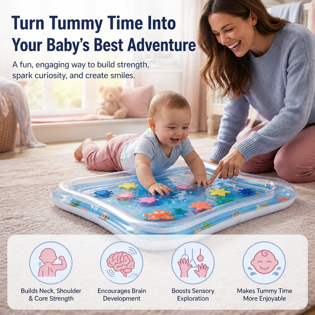 AquaJoy™ — Turn Tummy Time into Your Baby’s Most Magical Growth Adventure