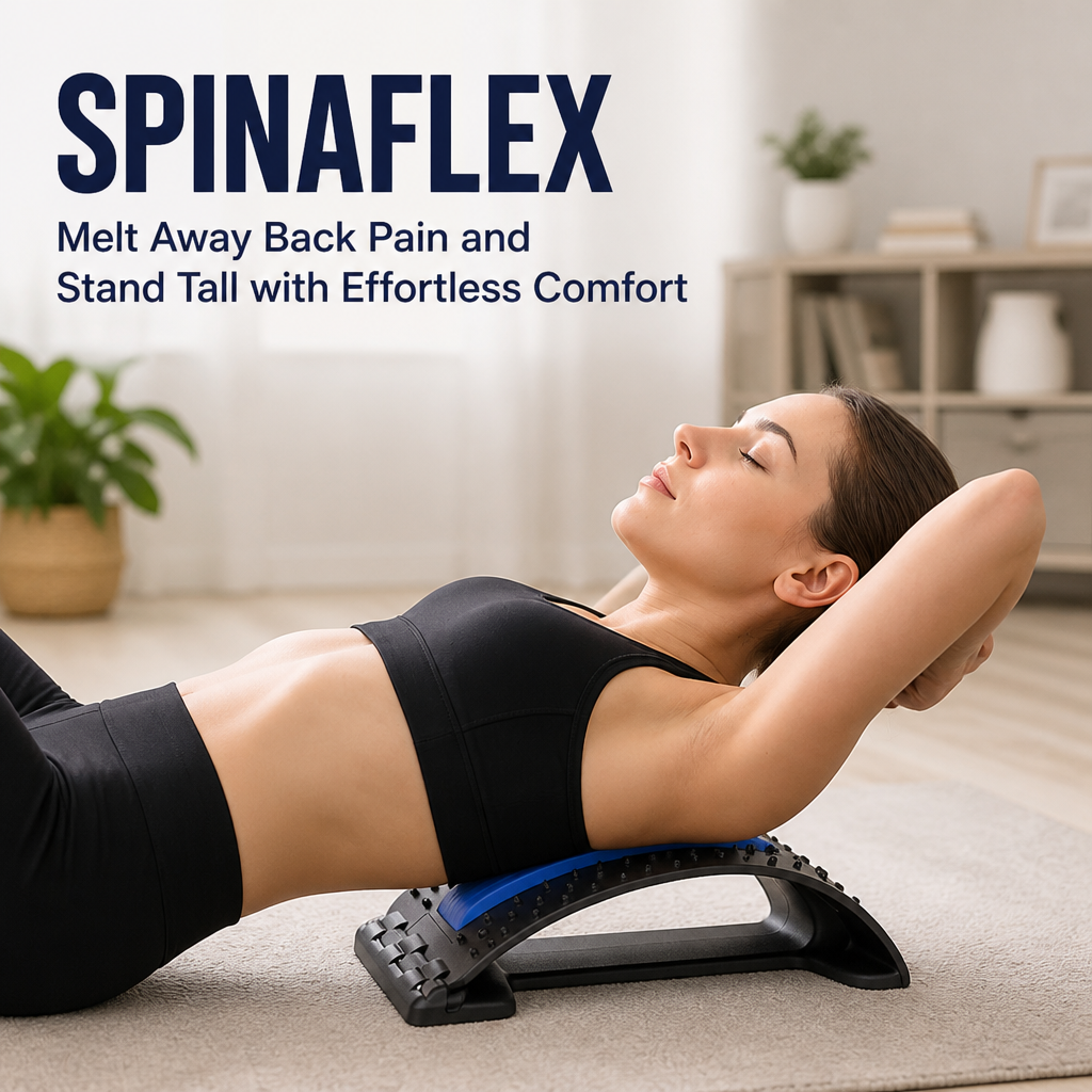 SpinaFlex™ — Melt Away Back Pain and Stand Tall with Effortless Comfort